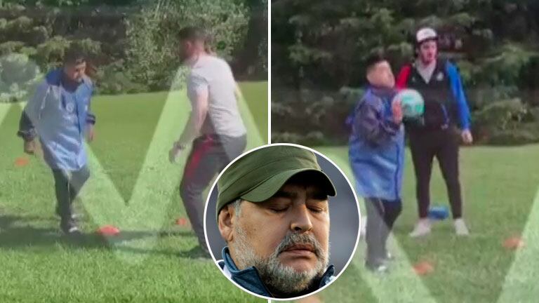 Así se entrenaba Diego Maradona pocos días antes de su trágica muerte