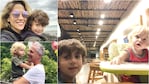 El tierno encuentro de Momo y Mirko, los hijos de Jimena Barón y Marley, en Indonesia