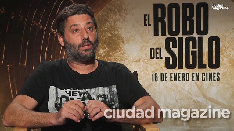 El director Ariel Winograd habló de la película El robo del siglo