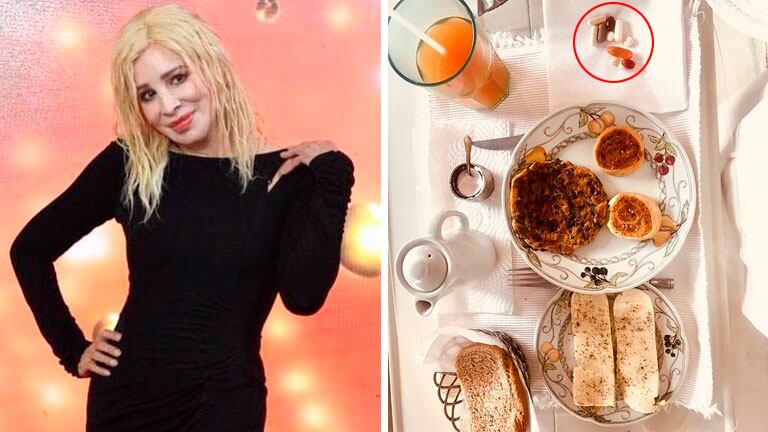 Nacha Guevara habló de su peculiar desayuno con tostadas, jugo... ¡11 pastillas!