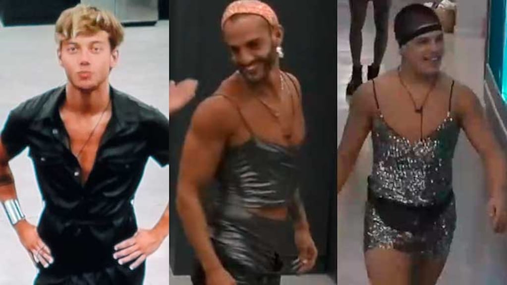 Maxi, Thiago y Nacho hicieron reír a todos los participantes de Gran Hermano con su desfile 