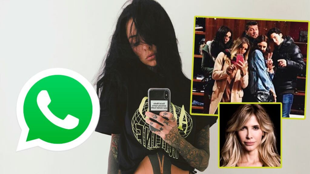 Cande Tinelli reveló detalles en Cortá por Lozano de su grupo de WhatsApp Flia ensamble