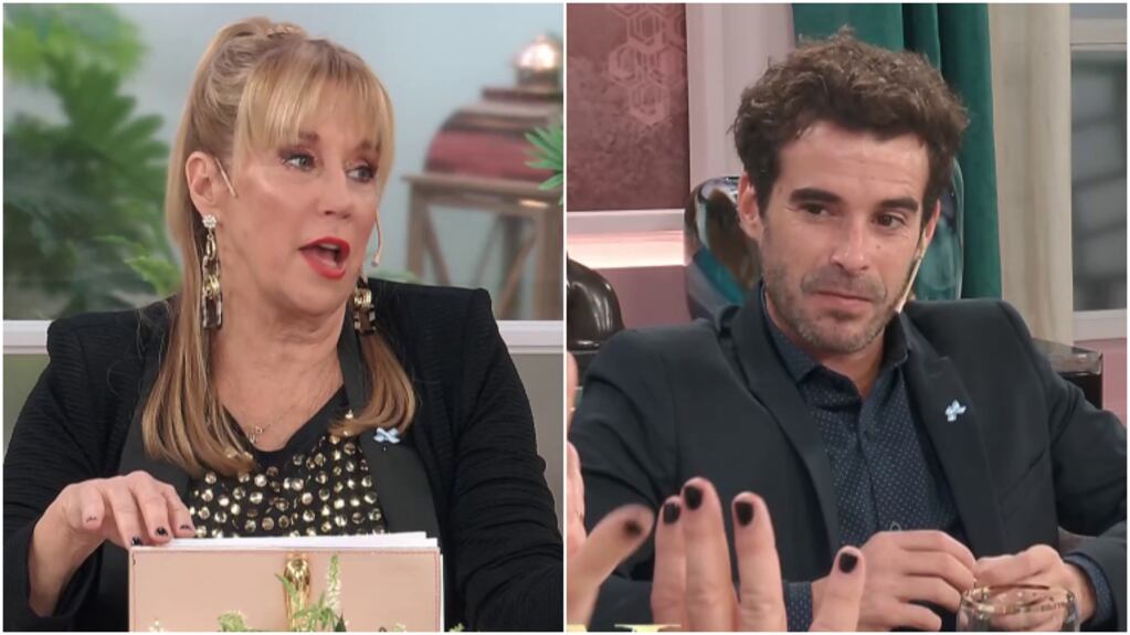Marcela Tinayre le recriminó en vivo a Nicolás Cabré que "siempre tenía cara de cu...": la reacción del actor
