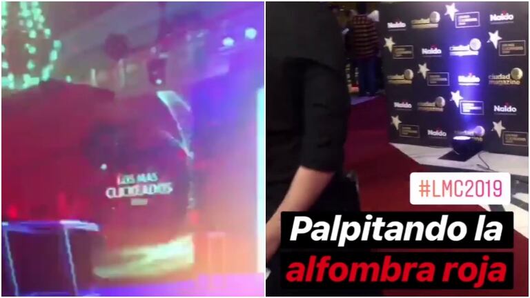 Palpitando la alfombra roja de Los Más Clickeados 2019