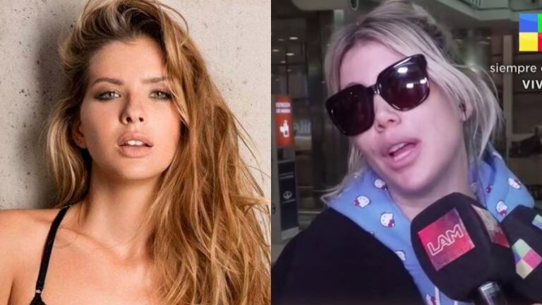 Inesperada reacción de Wanda Nara cuando le preguntaron si tomaría un café con China Suárez: "Yo no tengo  problemas con nadie, así que sí"