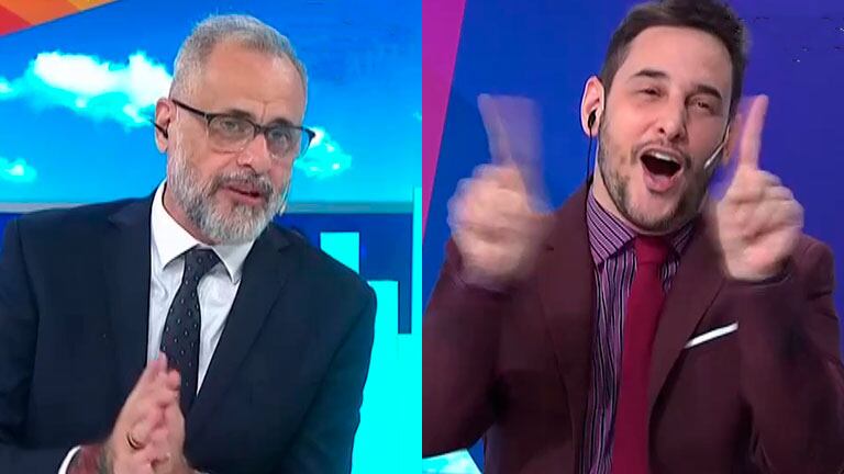 Jorge Rial felicitó a Rodrigo Lussich con un enigmático "palito"