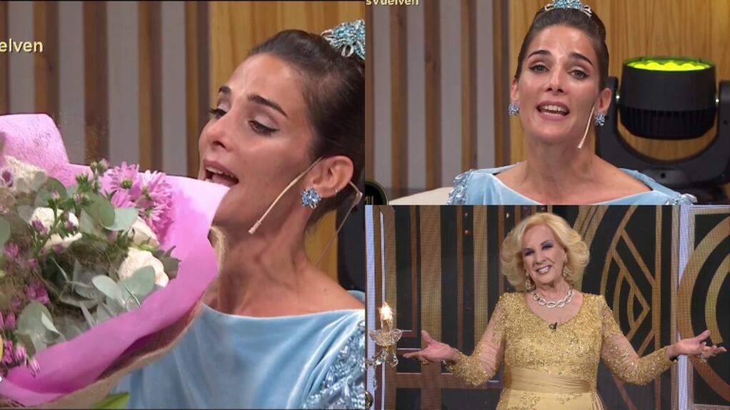 Juana Viale se emocionó hasta las lágrimas con la carta que le envió Mirtha Legrand en su debut