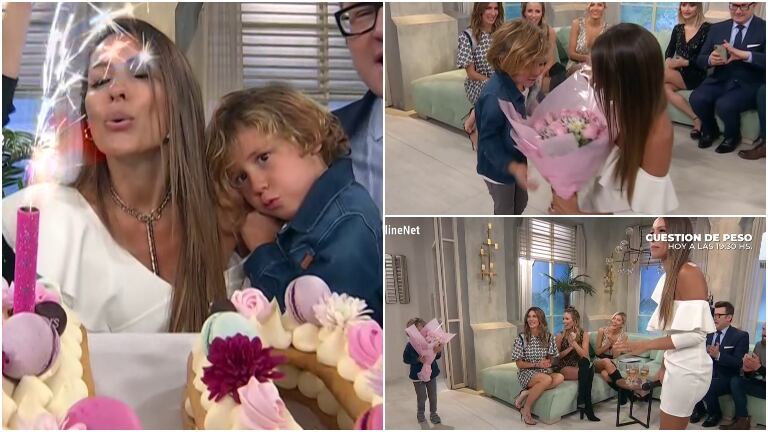 Pampita celebró con Benicio, su hijo más chiquito, los 100 programas de Pampita online