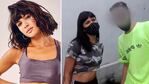 La foto que el agresor se sacó con la bailarina Julieta Antón, minutos previos a atacarla con un cuchillo