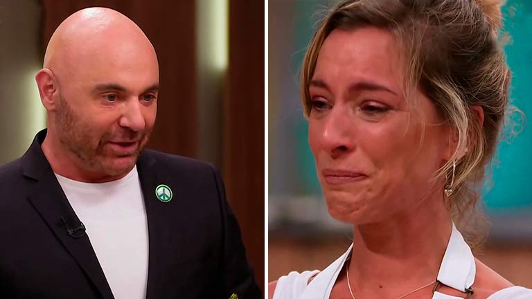 La emoción de Dani la Chepi ante una frase crucial de Germán Martitegui
