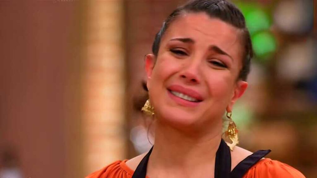 Andrea Rincón se despidió a pura lágrima de MasterChef Celebrity 2