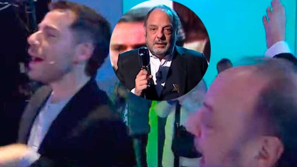 La furia de Baby Etchecopar con el show de Fernando Dente que no lo dejaba hacer su monólogo