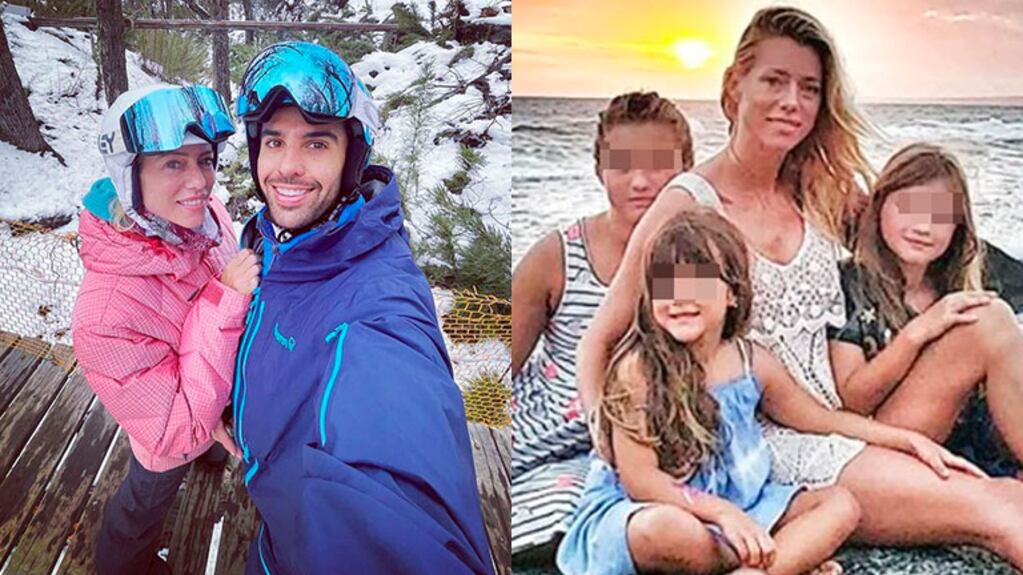 Nicole Neumann y sus hijas viajaron al Sur junto a Manuel Urcera: "Ensambladísimos"