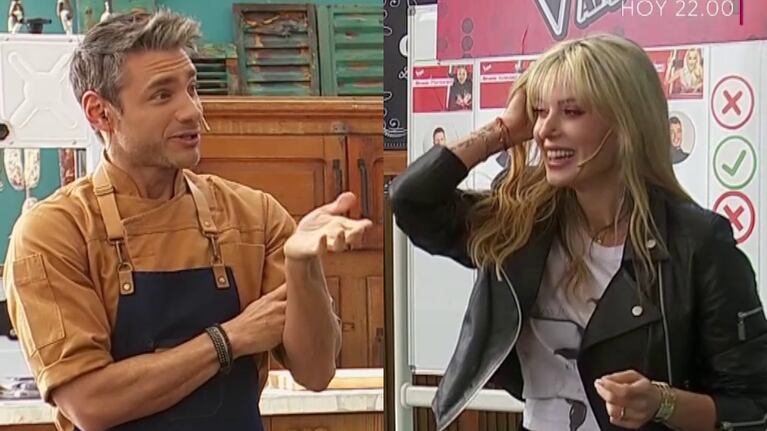 El cocinero Rodrigo Cascón le tiró a Jésica Cirio una indirecta hot en vivo: "Le doy"
