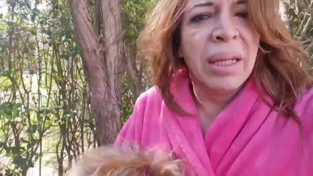 Desconsolado video de Lizy Taglani al contar que mataron a su perra: "Por Dios"