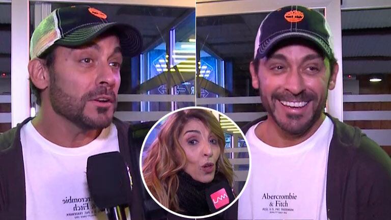 El exabrupto de Hernán Piquín en plena nota con Los Ángeles de la Mañana