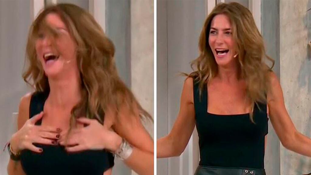 El accidente hot de Puli Demaría en Pampita Online: "Tengo pezoneras, no se me ve nada"