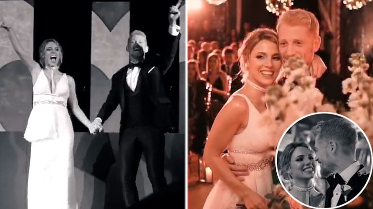 El video de la espectacular fiesta de casamiento de Martín Liberman con Ana Laura López