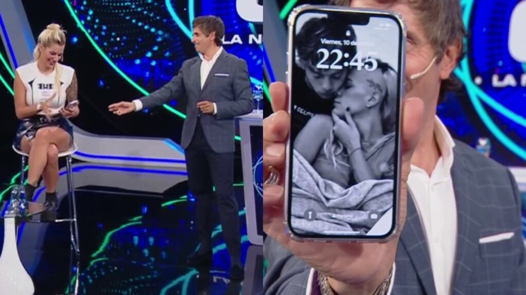 Robertito Funes puso en aprietos a La Tora y mostró su fondo de pantalla en vivo: "La saqué de Instagram, estoy hasta las manos"