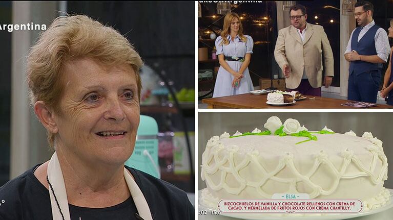 La abuela que emocionó a todos con su deliciosa torta en Bake off Argentina
