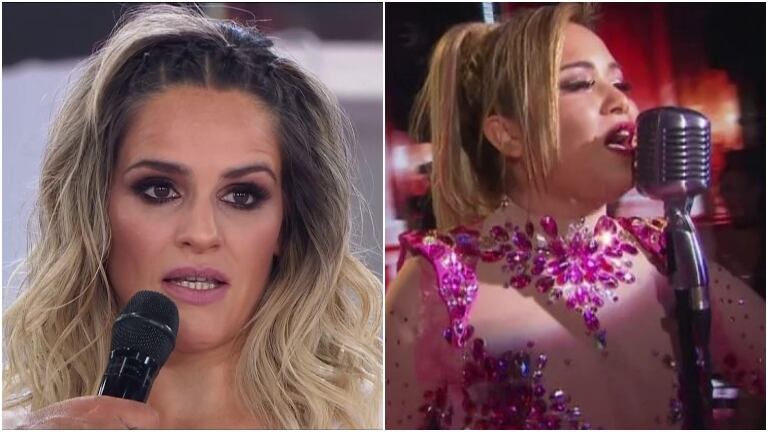 La Chipi se sumó en ShowMatch a las críticas a Karina La Princesita: "El que canta tendría que hacerlo en vivo"
