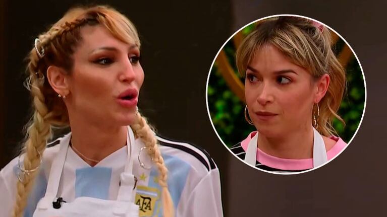 ¡Se picó! Tremenda frase de Vicky Xipolitakis tras enojarse con Sofía Pachano en MasterChef Celebrity