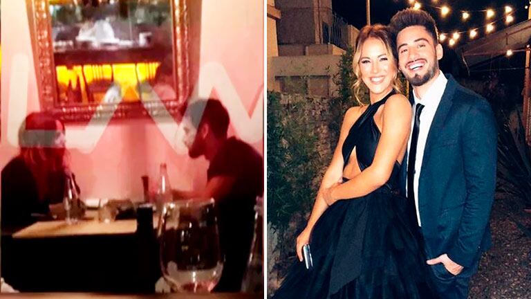 Las fotos de la cena íntima de Flor Vigna y Nicolás Occhiato, ¿reconciliados?