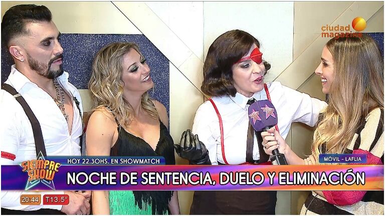 Leticia Brédice y sus sensaciones antes de la sentencia en el Súper Bailando