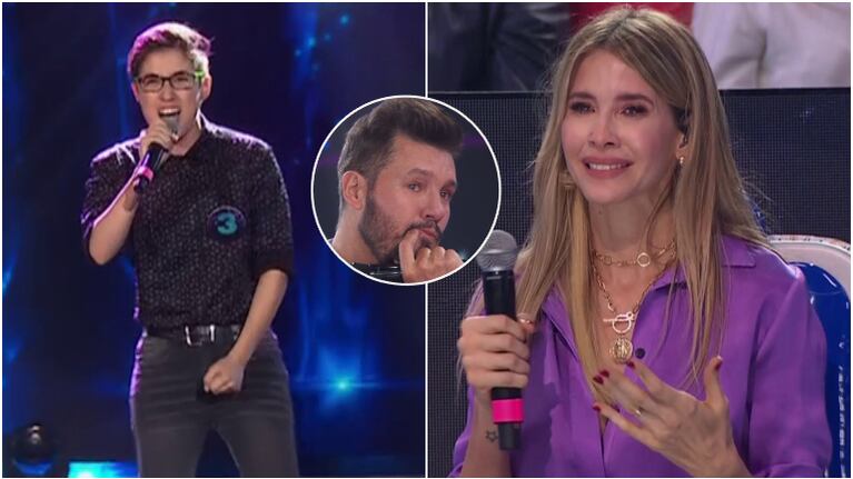 La emoción de Guillermina Valdés al escuchar a Alex, un participante que contó su lucha como hombre trans
