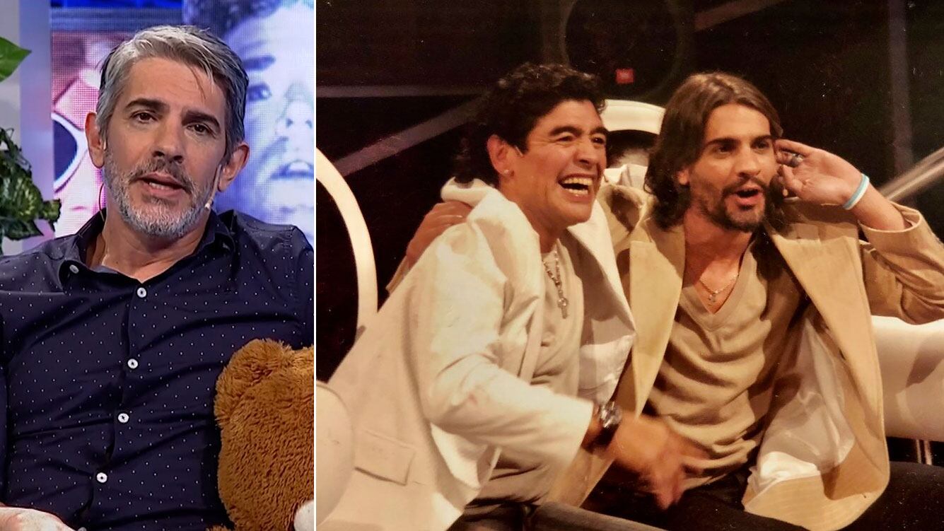 Pablo Echarri contó la insólita situación que lo llevó a conocer a Maradona: "Fue en Segurola y La Habana"
