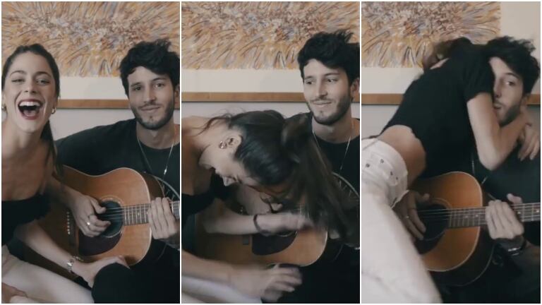 Tini Soessel y Yatra compartieron un adelanto de su próximo hit, y mirá cómo reaccionó ella al final