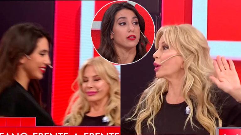 Cinthia Fernández y su incómodo cruce con Graciela Alfano en LAM