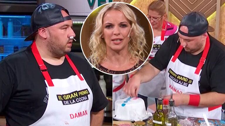¡Un susto! Un participante de El gran premio de la cocina se descompensó y tuvo que ser atendido por el médico