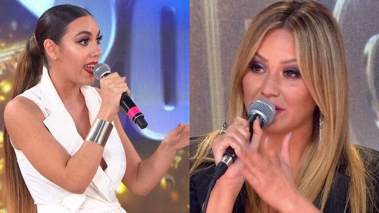 Fuerte cruce de Floppy Tesouro y Karina La Princesita en el Cantando