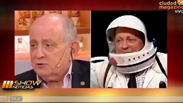 Chiche Gelblung quiere ir a la luna: “La NASA abrió un registro y yo me anoté”