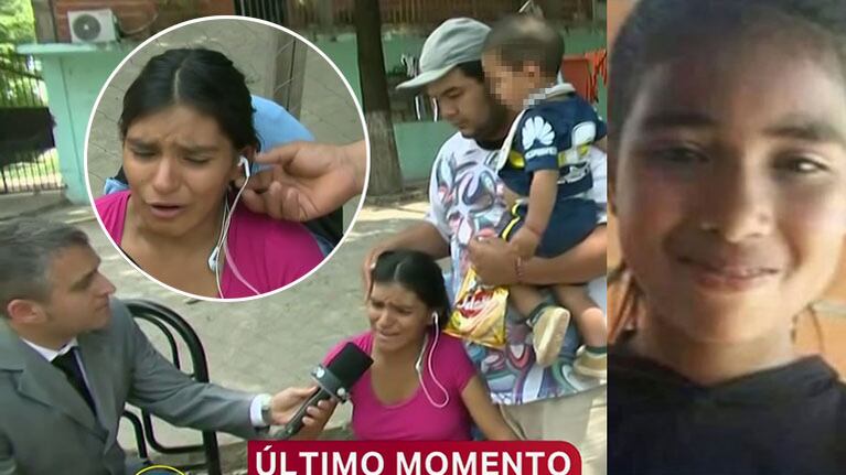La polémica reacción del tío de Sheila cuando la tía de la nena asesinada se quebró en vivo