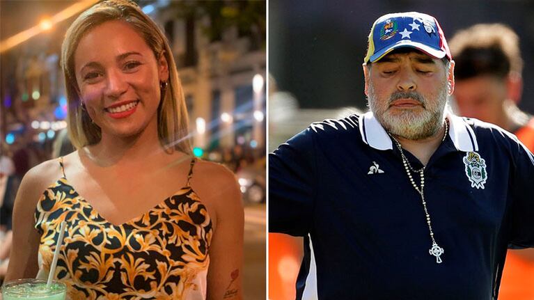 La reacción de Diego Maradona cuando Rocío Oliva le comunicó que está en pareja hace tres meses con otro hombre