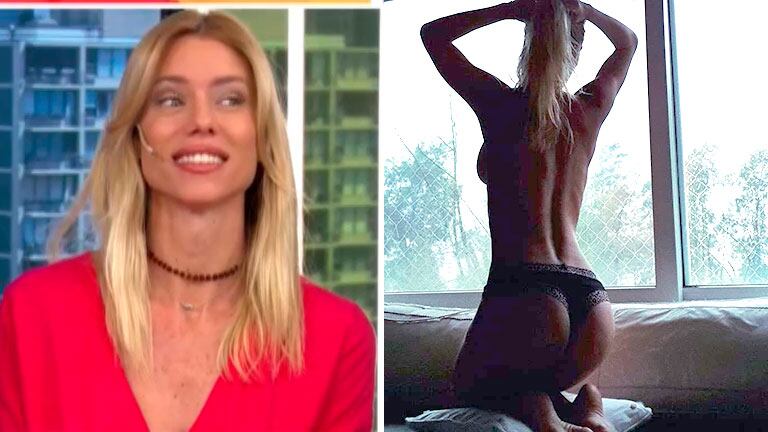 Nicole Neumann cóntó cómo se sacó la foto en topless en su dormitorio: “Fue con el timer del teléfono”