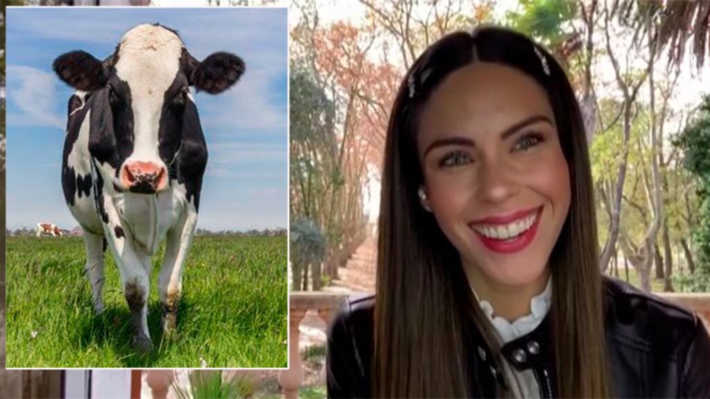 La activa cuarentena campestre de Barby Franco: "Vacuno vacas"