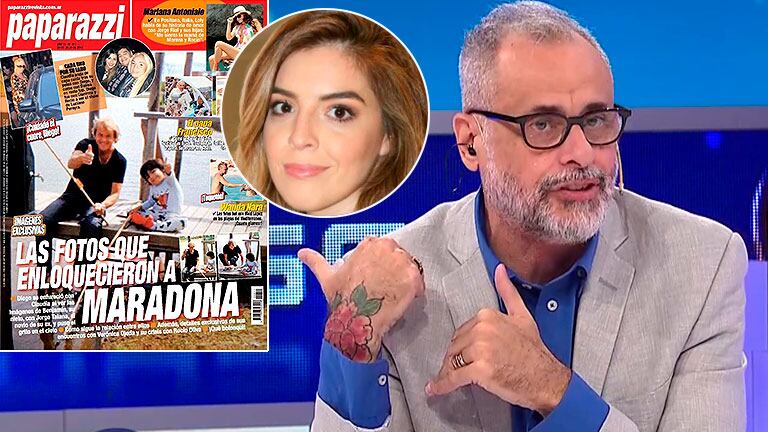 La ácida chicana de Jorge Rial a Dalma Maradona tras su furioso cruce en Twitter
