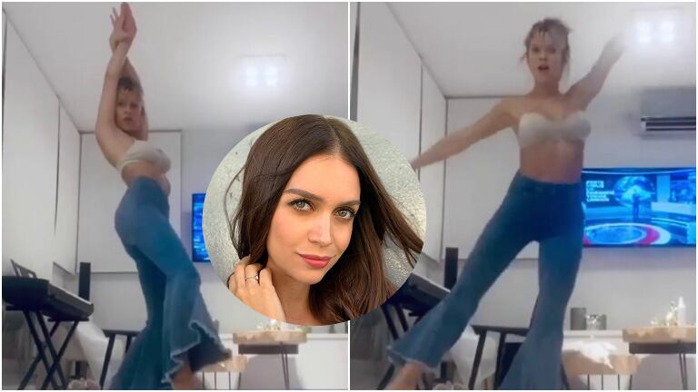 Laurita Fernández deslumbró con una coreo muy sensual y Zaira Nara la piropeó en las redes: "Ni en un millón de cuarentenas puedo bailar así"