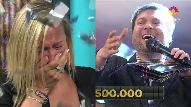Una participante de Bienvenidos a bordo se ganó medio millón de pesos y rompió en llanto: "No lo puedo creer"