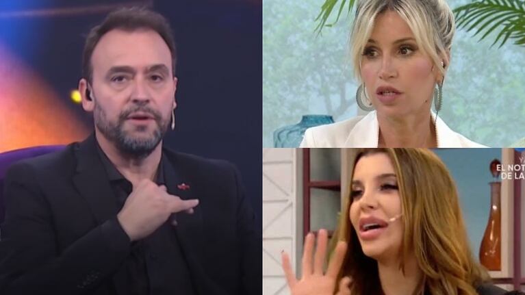 Picante frase de Pallares cuando Charlotte Caniggia dijo que en la farándula "todas se operan y ninguna dice nada": "Flor Peña quedó seca"