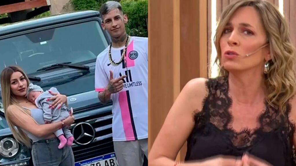 Sandra Borghi se mostró súper molesta con la novia de L-Gante por cómo cuida a su hija de un mes