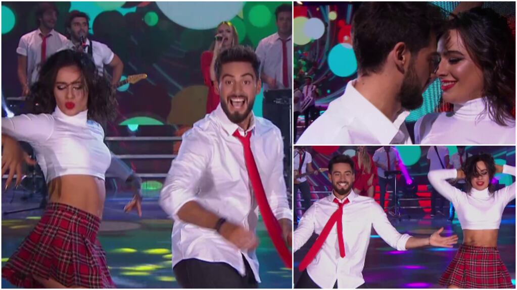 Así fue la cumbia con la que debutaron Nicolás Occhiato y Florencia Jazmín en el Súper Bailando