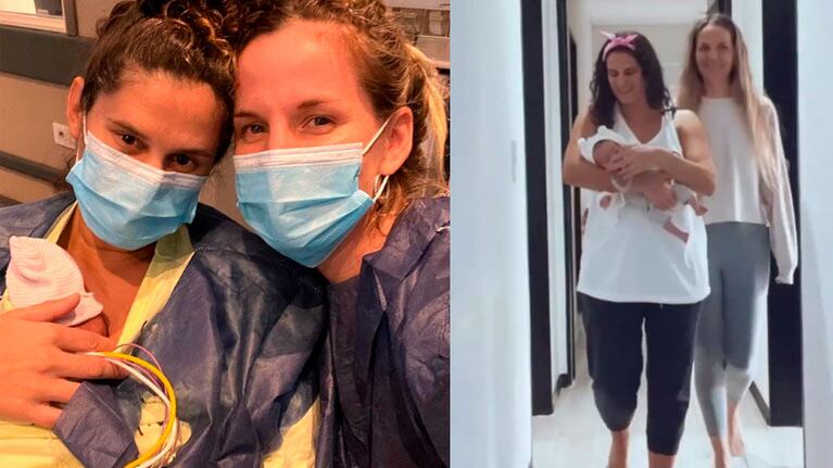 Sofía Elliot y Valentina Godfrid presentaron en sociedad a su hijo Milo: el video más tierno