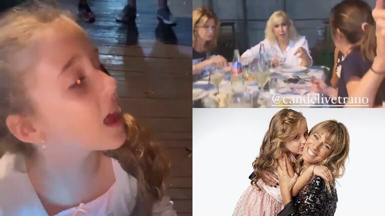 La hija de Dani La Chepi y un desopilante reproche en una cena con los participantes de MasterChef Celebrity 2: "Pueden dejar de hablar de recetas"