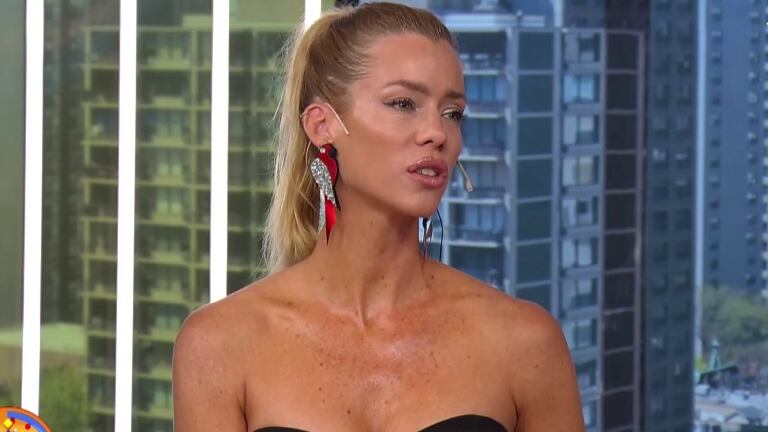 Nicole Neumann habló sobre la polémica de Wanda Nara: "Hago mucha autofoto"