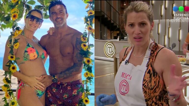 Mica Viciconte, contundente cuando le preguntaron si va a dar el "sí" con Cubero, con quien espera a su primer hijo: "No me voy a casar"