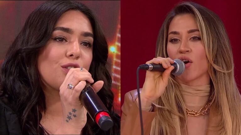 Ángela Leiva y un momento de tensión con Jimena Barón tras cuestionarla por negarse a hacer el caño: "Si pensás que estoy faltando el respeto es tu problema"